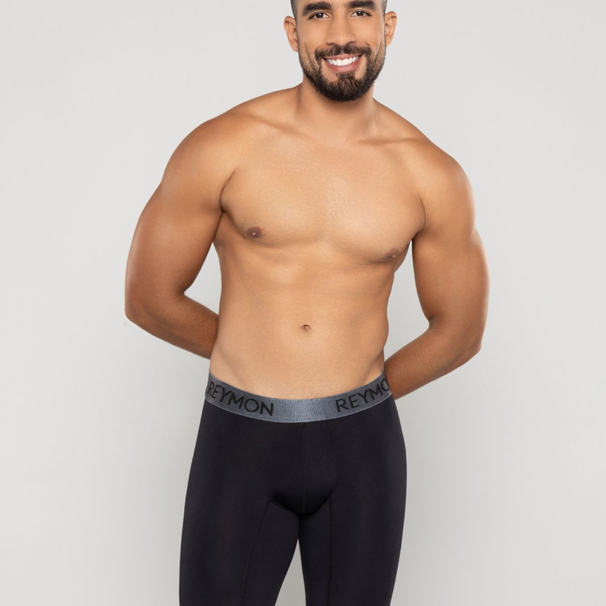 REYMON - Bóxer largo microfibra para hombre