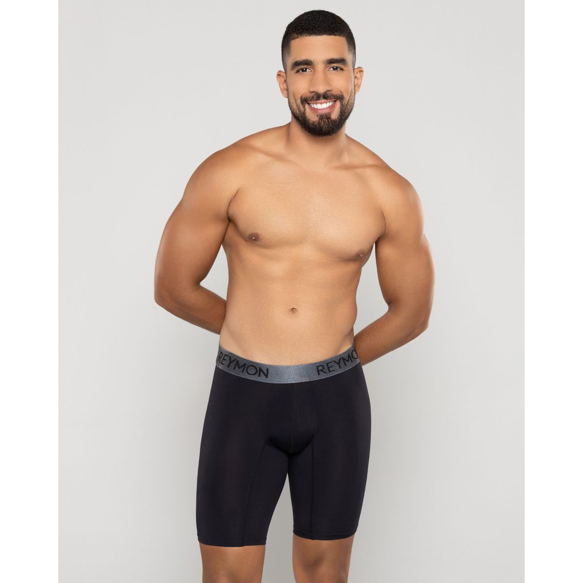 REYMON - Bóxer largo microfibra para hombre