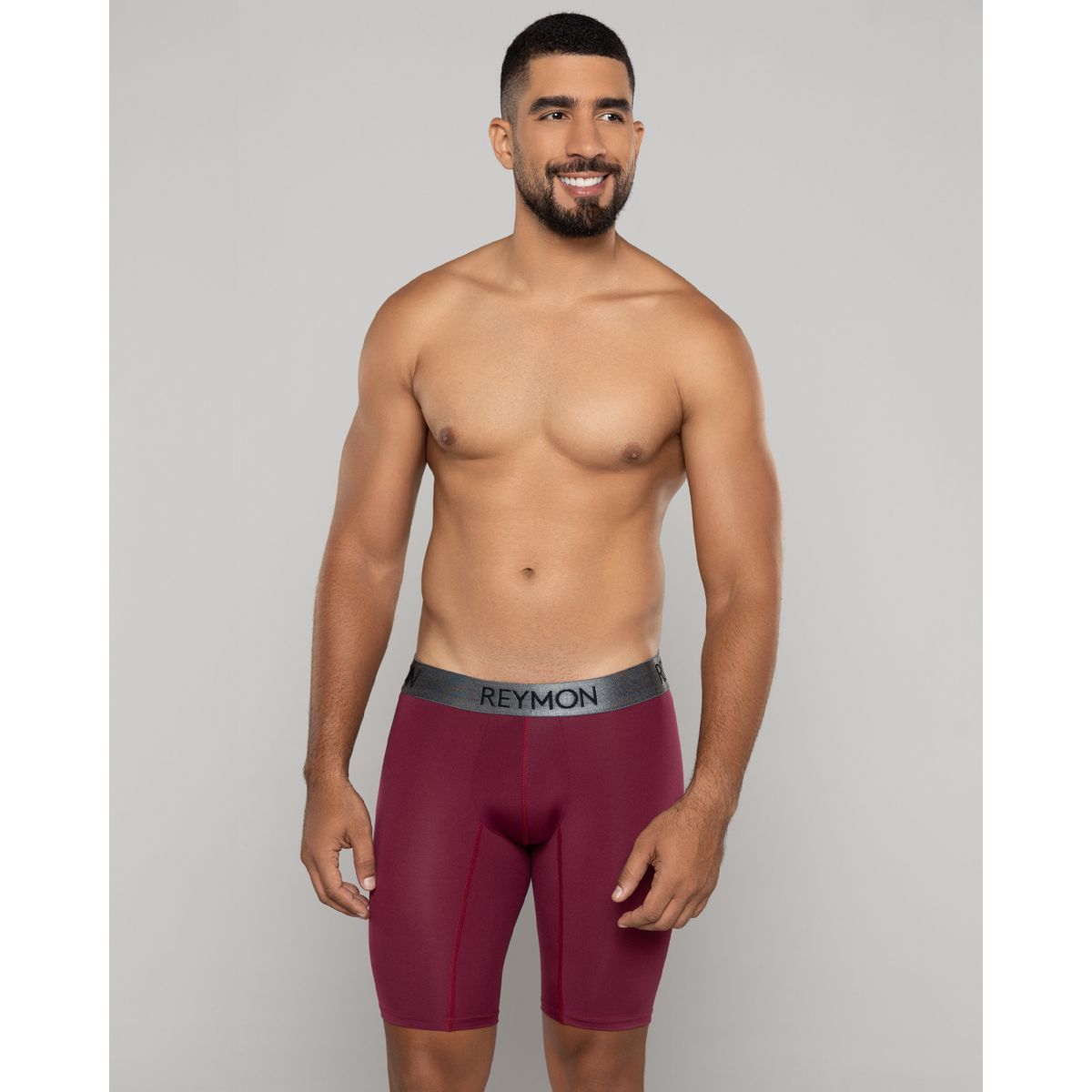 REYMON - Bóxer largo microfibra para hombre