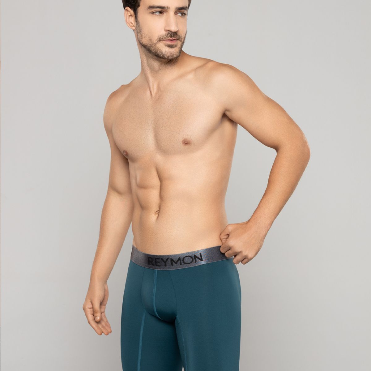 REYMON - Bóxer largo microfibra para hombre