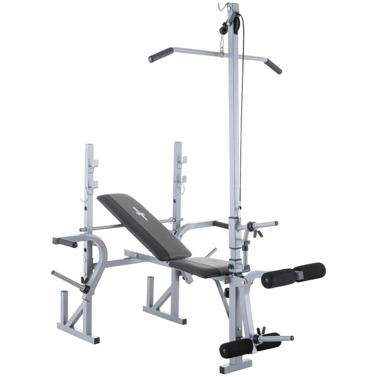 SPORT FITNESS - Banco Polea Alta  Pesas Sportfitness - Gimnasio  - Gris