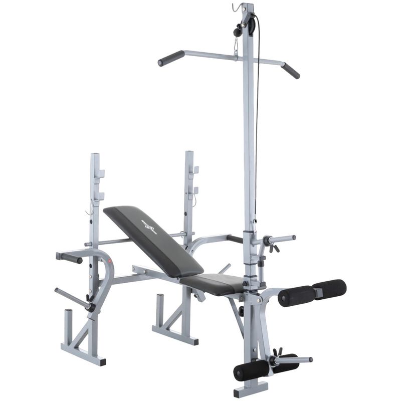 SPORTFITNESS - Banco Polea Alta  Pesas Sportfitness - Gimnasio  - Gris