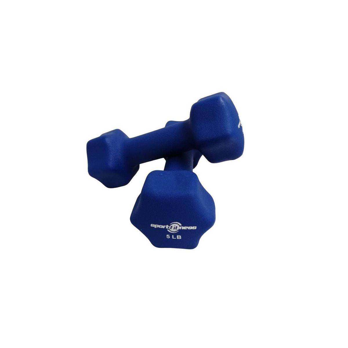 SPORTFITNESS - Pesa Mancuerna Set Por 2 Und De 5 Libras Ejercicio