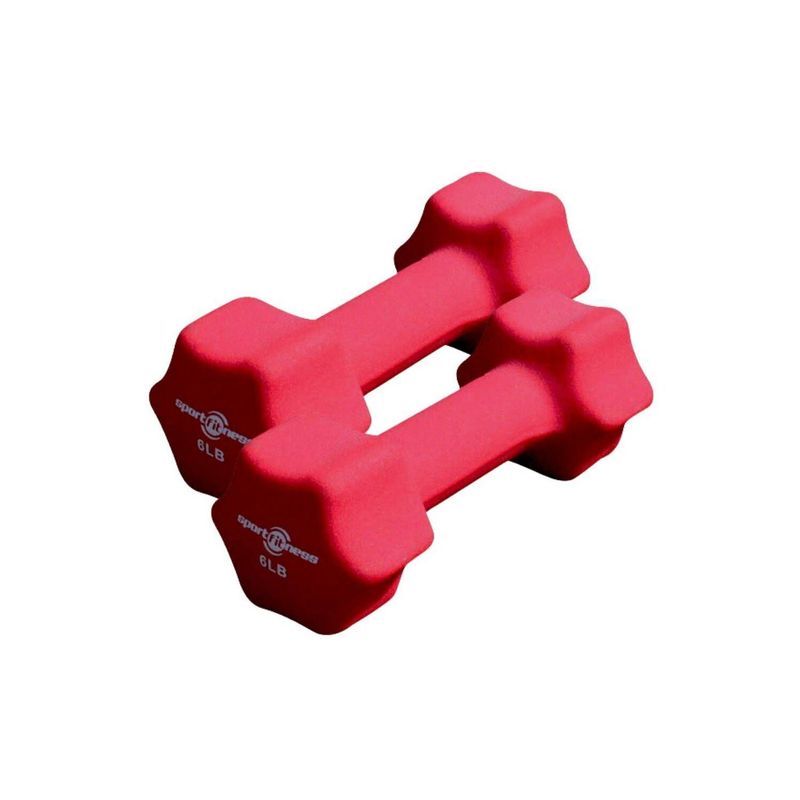 SPORTFITNESS - Mancuernas Pesas 6 Lbs X 2 Unds