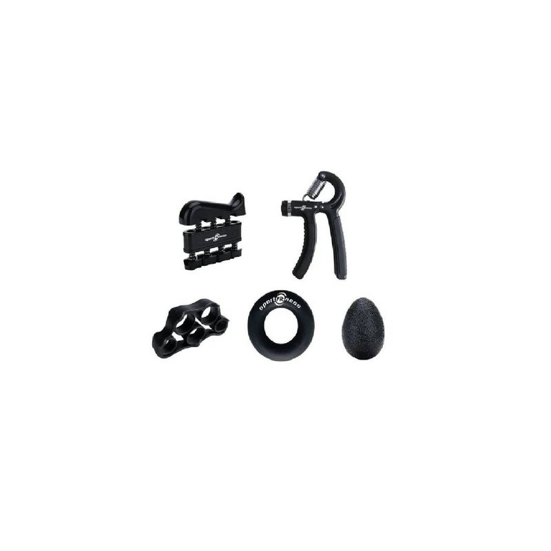 SPORTFITNESS - Hand Grip Ejercitador De Mano - Graduable X 5 Unid