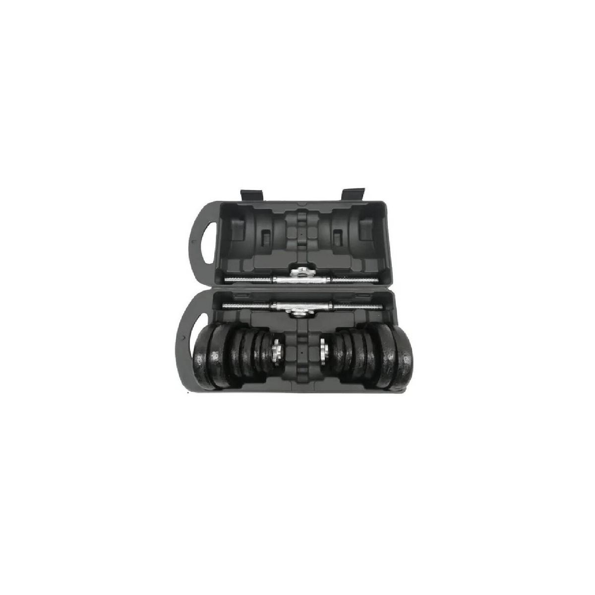 GENERICO - Kit Mancuernas Pesas 40 Lb 20 Kg  Antideslizante