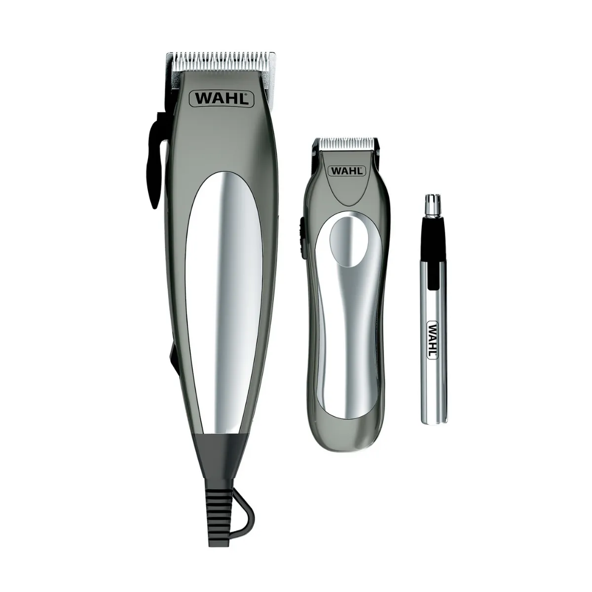 WAHL - Combo Maquinas de Cortar Pelo Wahl Deluxe Groom Pro Kit 21 piezas Incluye Patillera Nasal