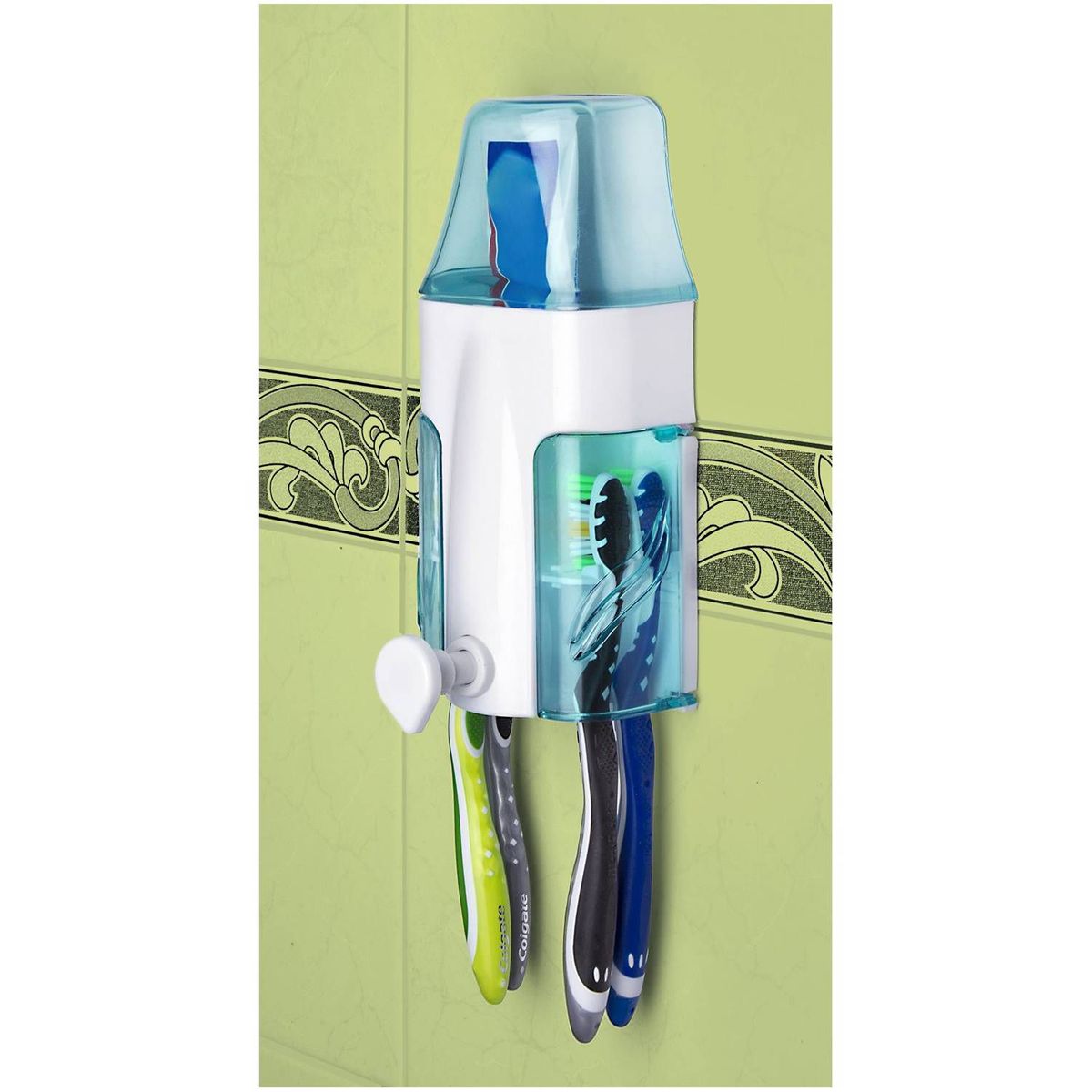 ENERGY PLUS - Dosificador de crema 4 cepillos