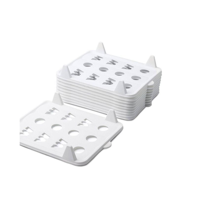 ENERGY PLUS - Organizador apilable de ropa o camisetas x10 unds
