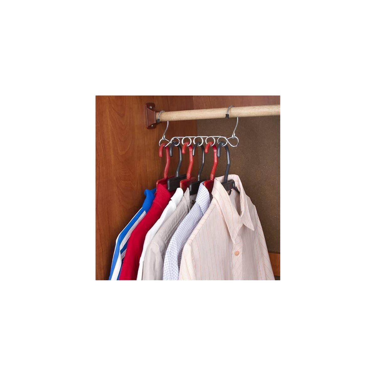 ENERGY PLUS - Gancho ahorrador de espacio por 3 unidades