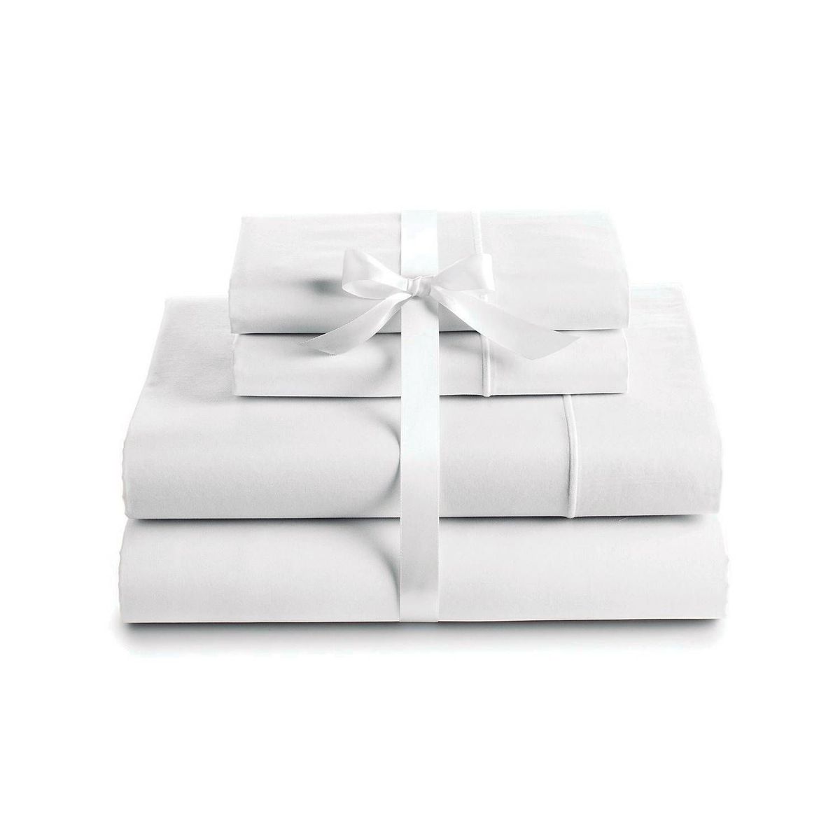 KARYTEX - Juego de Sábanas Doble Blanco Poliagodón -  Karytex