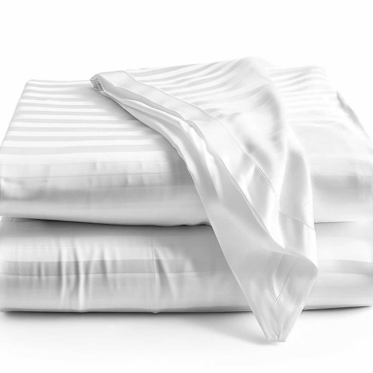 KARYTEX - Juego de Sábanas Queen Blanco Rayas Polialgodón -  Karytex