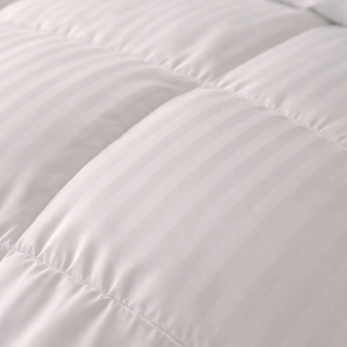 KARYTEX - Plumon Acolchado Doble Beige Rayas Polialgodón - Karytex