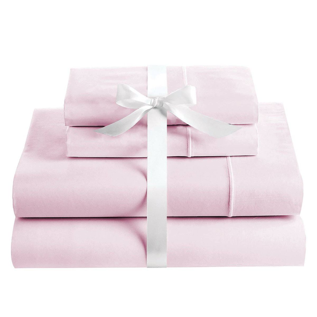 KARYTEX - Juego de Sábanas Sencillo Rosa Polialgodón -  Karytex