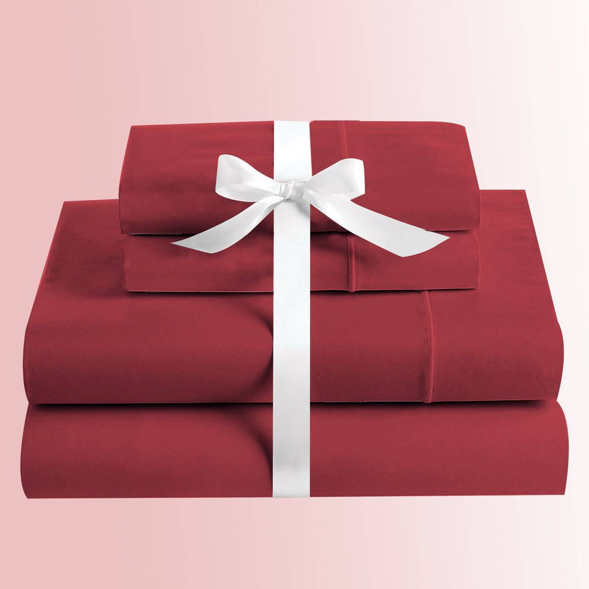 KARYTEX - Juego de Sábanas Sencillo Vinotinto Polialgodón -  Karytex