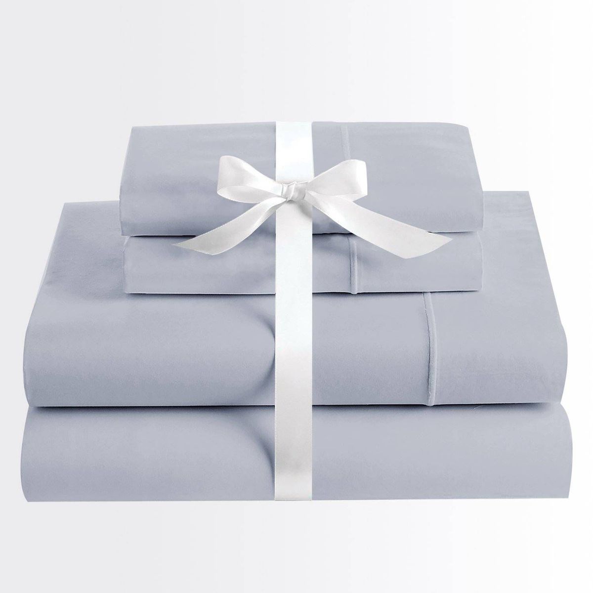 KARYTEX - Juego de Sábanas Semidoble Gris Claro Polialgodón -  Karytex