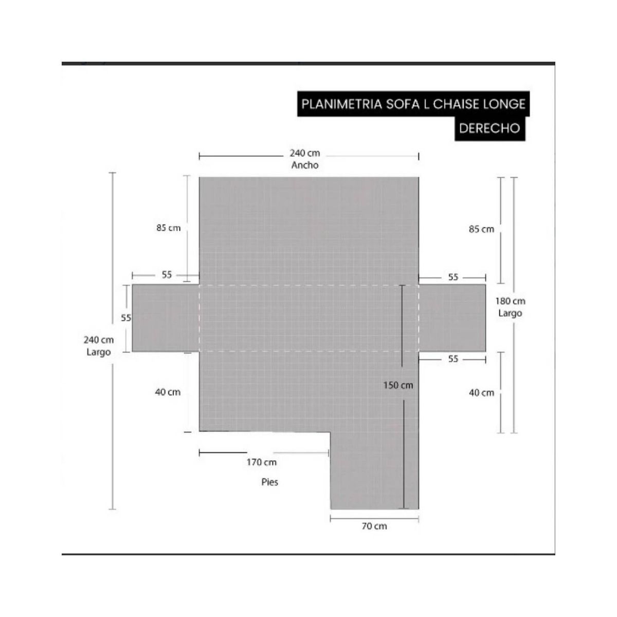 KARYTEX - Protector de sofá l derecho microfibra café camel