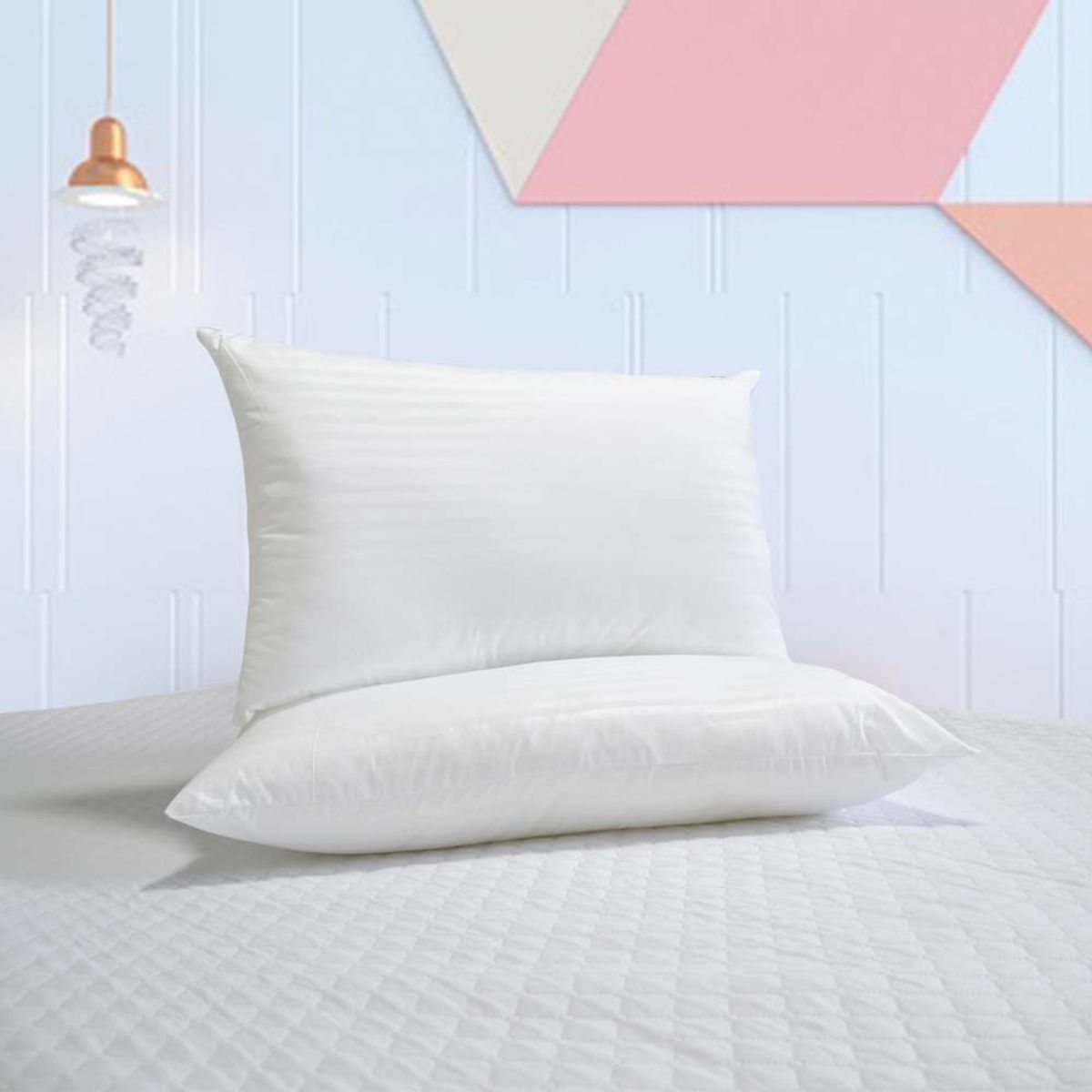 HOGARETO - Set x 2 Almohada Siliconada 65x45cm Hogareto