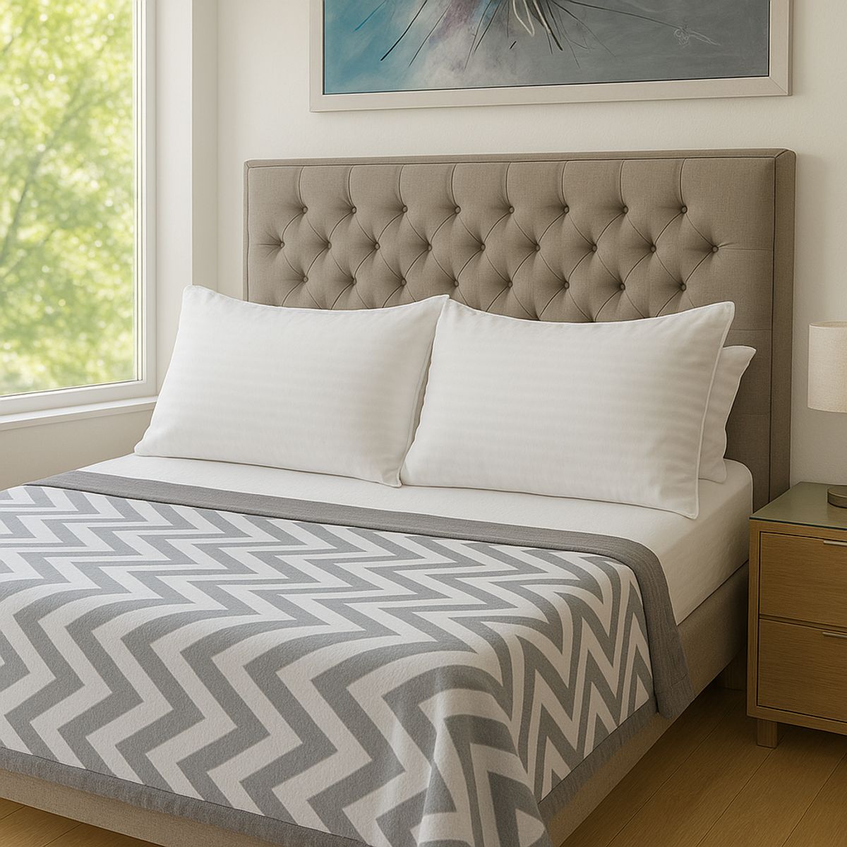 HOGARETO - Set x 2 Almohada Siliconada 70x50cm Hogareto