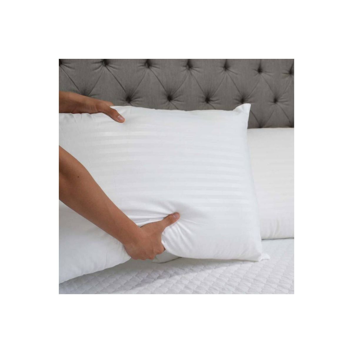 HOGARETO - Set x 2 Almohada Siliconada 70x50cm Hogareto