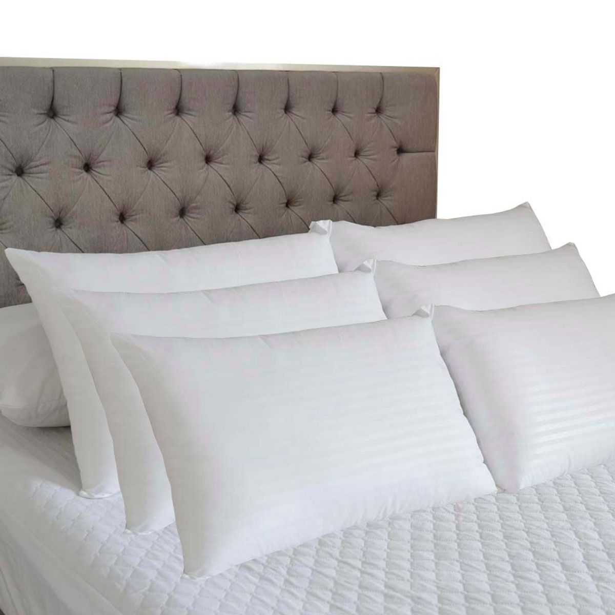 HOGARETO - Set x 6 Almohada Siliconada 65x45cm Hogareto.