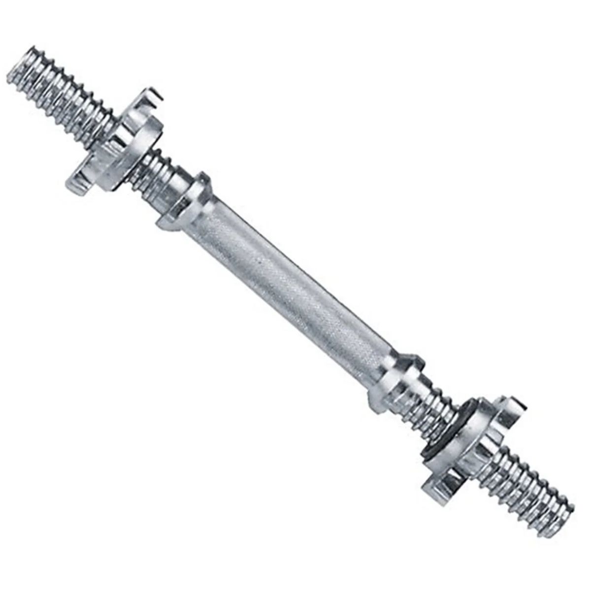 PROFIT - Barra Mancuerna Rosca - Pesas Pro-Fit- Cromada - U