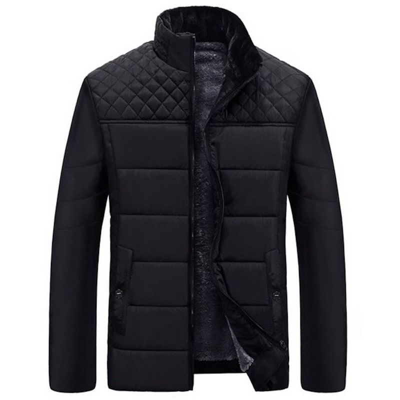 UBMD - Chaqueta hombre lana alta calidad acolchada.