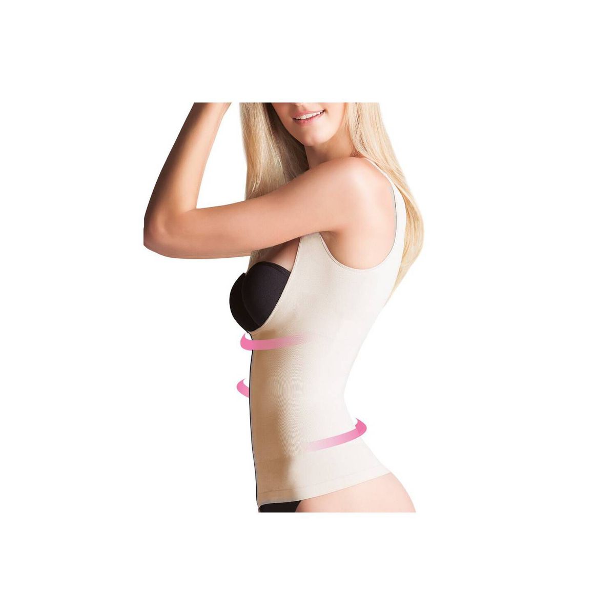 TALL - Faja camiseta busto libre para mujer tall