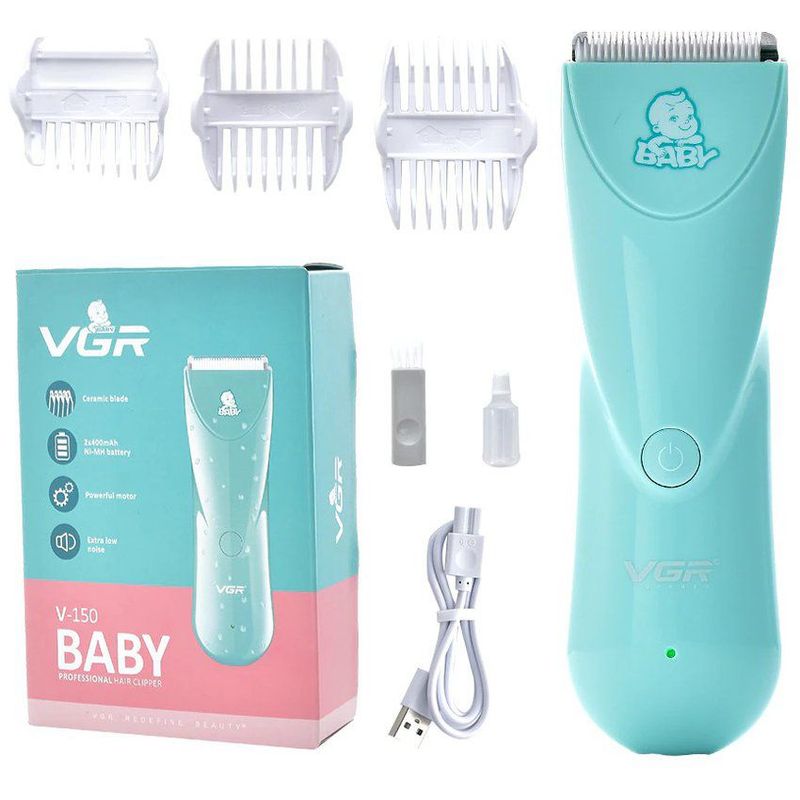 VGR - Maquina peluquera de cabello para bebe - peluquera vgr v-150