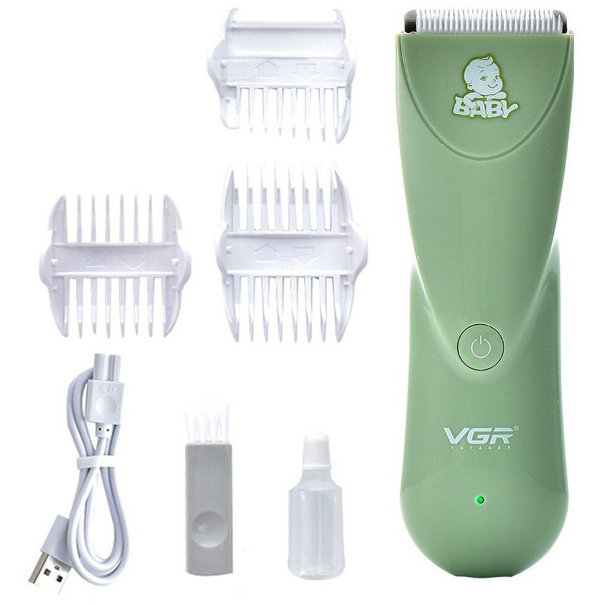 VGR - Maquina peluquera de cabello para bebe - peluquera vgr v-150