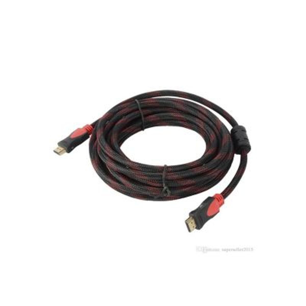 GENERICO - Cable HDMI 4K 4.5 Metros Doble Filtro Enmallado.
