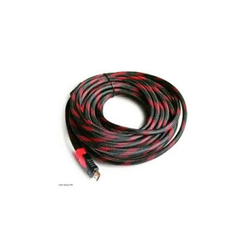 GENERICO - Cable HDMI 4K 15 Metros Enmallado Doble filtro.