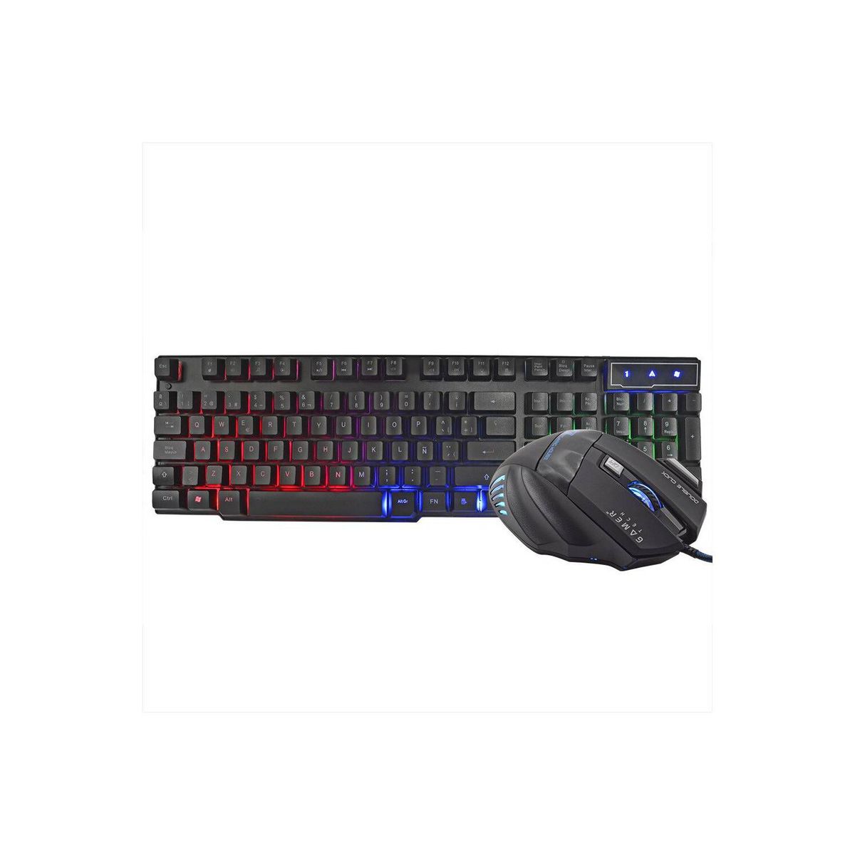 JALTECH - Teclado y Mouse Inalámbrico Gamer GT300C Jaltech