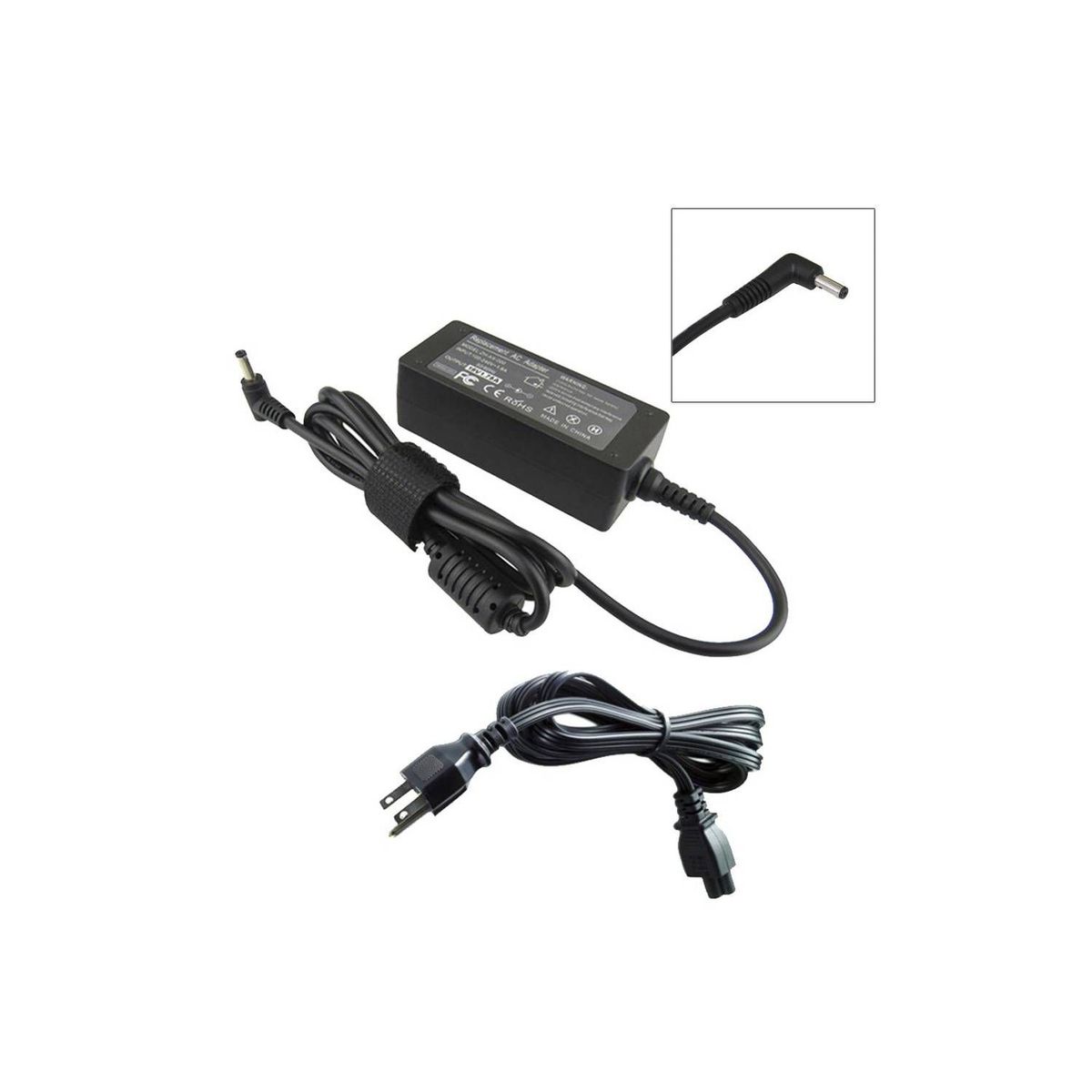 GENERICO - Cargador para asus 19v, 2.37a, 5.5*2.5 mm