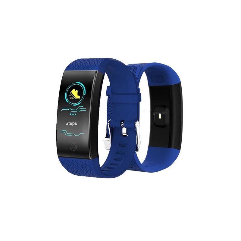 GENERICO - Smart watch bracelet qw18 azul