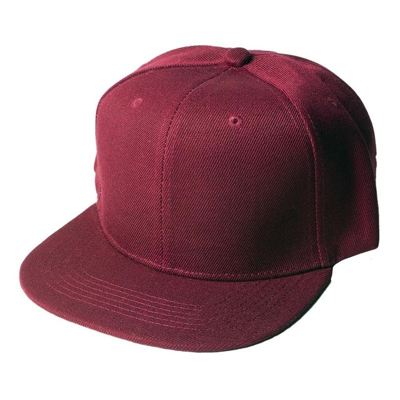 VELBROS - Gorras Planas Hombre Mujer Originales Deportivas Cachuchas - Vino