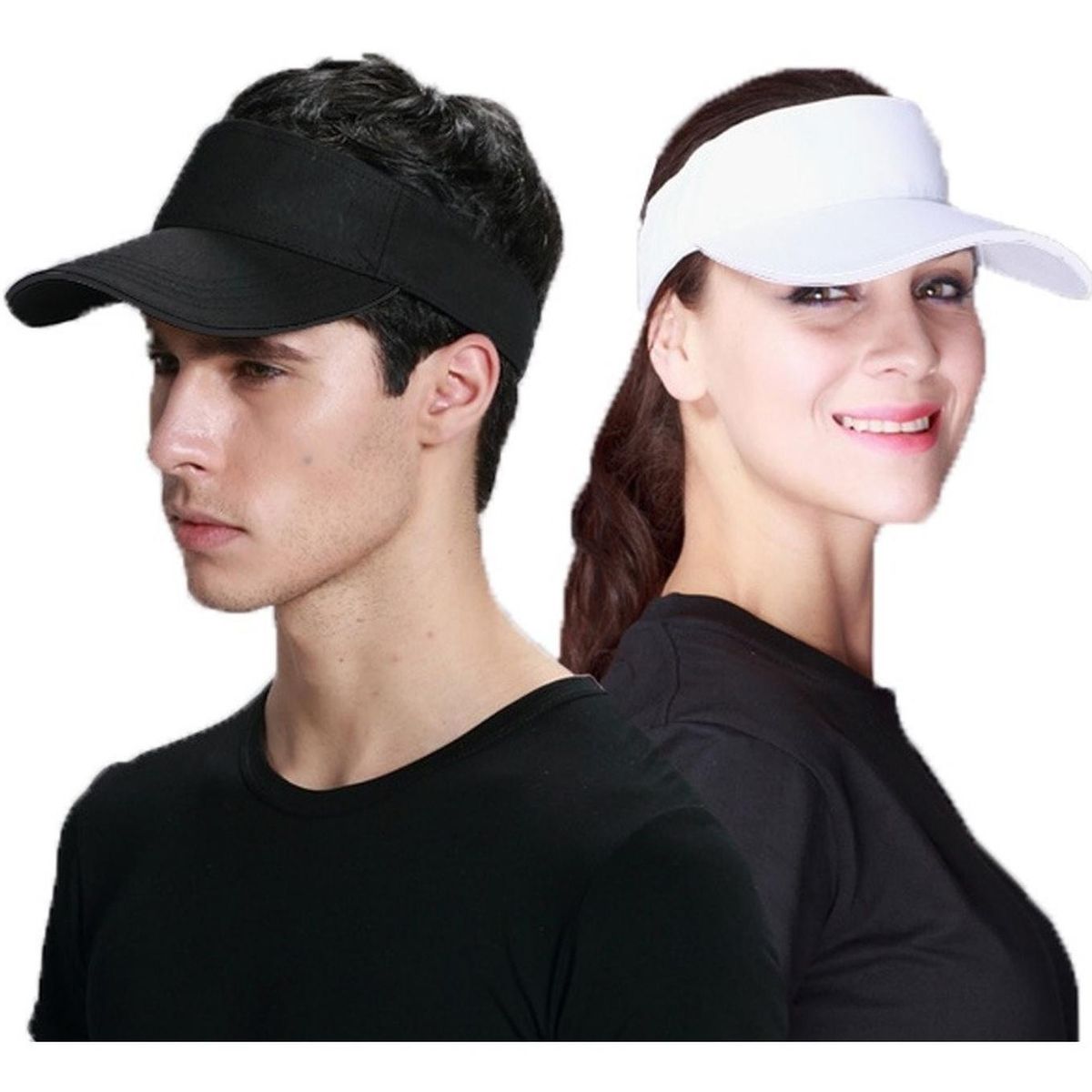 VELBROS - Gorra Visera Running Deporte Cachucha Sol Unisex - Gris oscuro