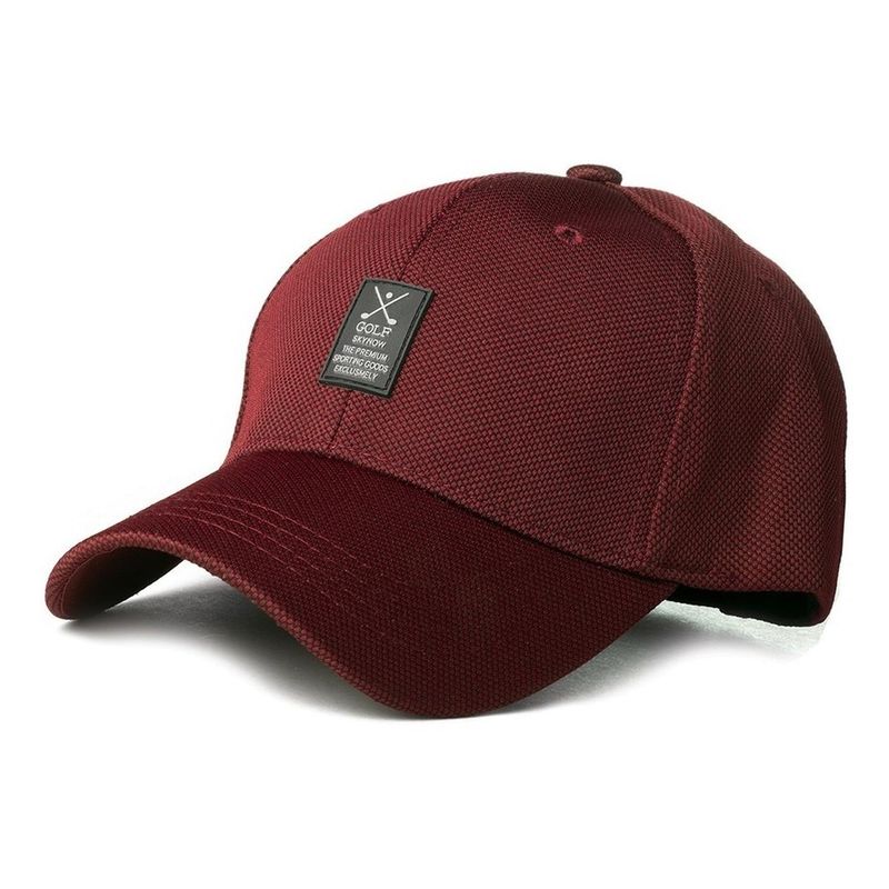 VELBROS - Gorra Golf Beisbol Cachucha Hombre Mujer Deportiva Troquel - Vino