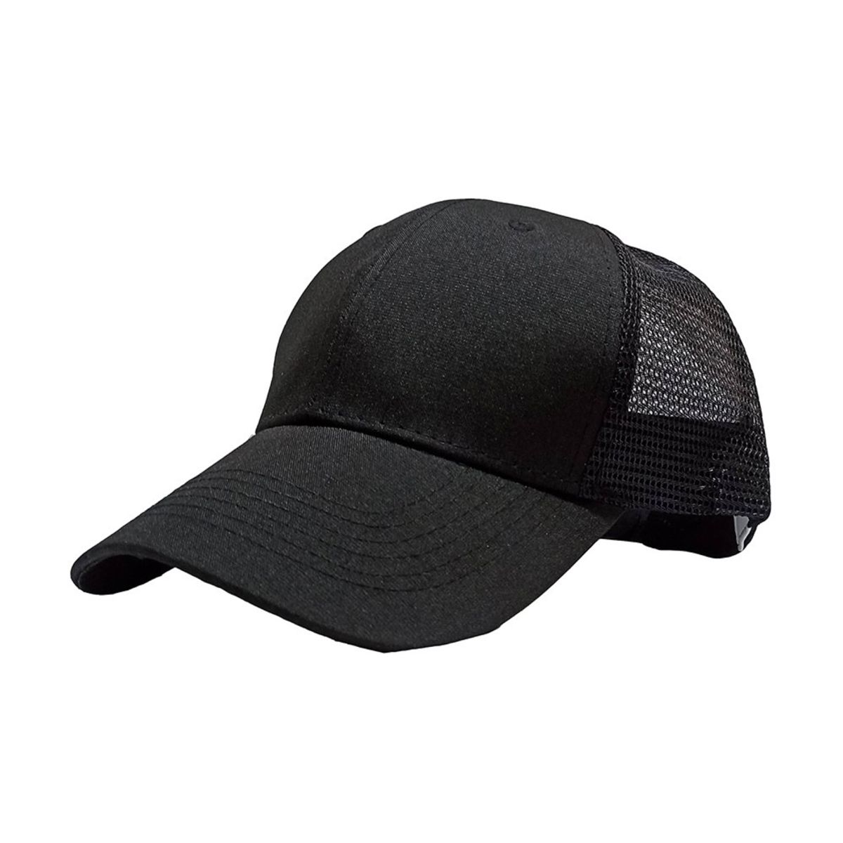 VELBROS - Gorra Malla Camionero Deportiva Beisbol Cachucha Trucker Cap - Negro