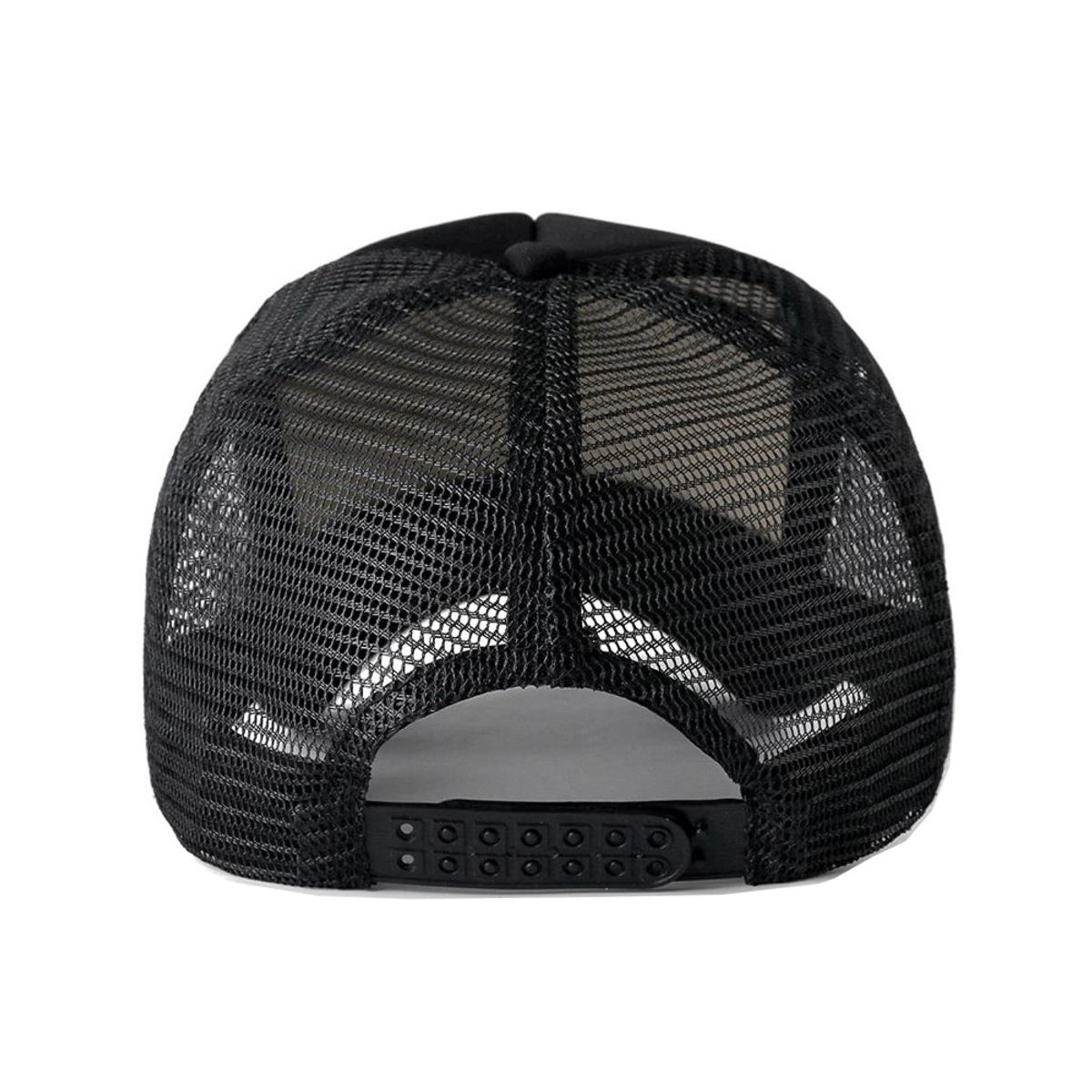 VELBROS - Gorra Malla Camionero Deportiva Beisbol Cachucha Trucker Cap - Negro