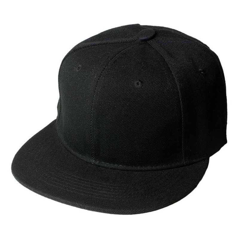 VELBROS - Gorras Planas Hombre Mujer Originales Deportivas Cachuchas - Negro