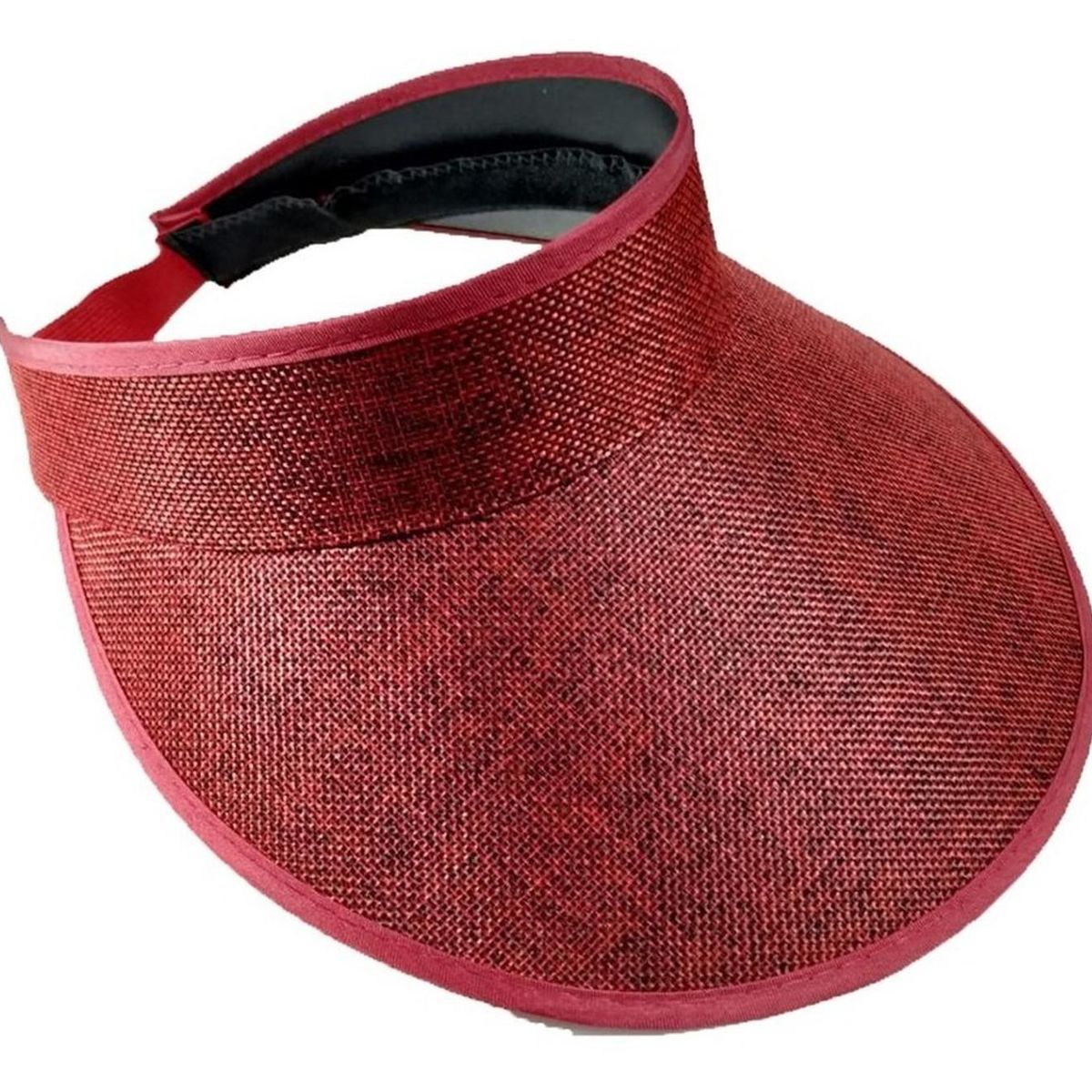 VELBROS - Gorra Visera Pava Cachucha Ala Ancha Deporte Sol - Vino