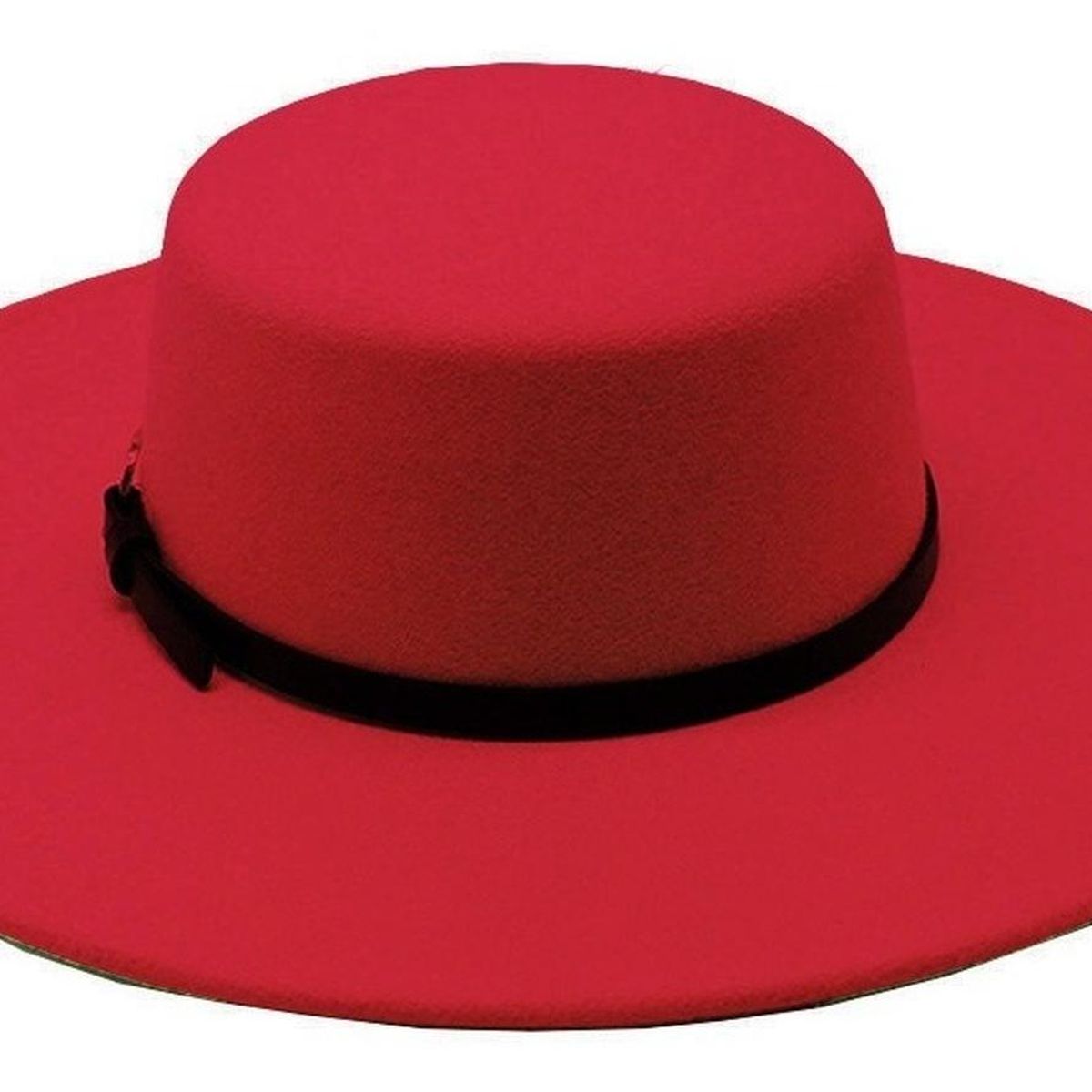 VELBROS - Sombrero Fedora Cordobes Hombre Mujer Gardel Sol Uv Elegante - Rojo