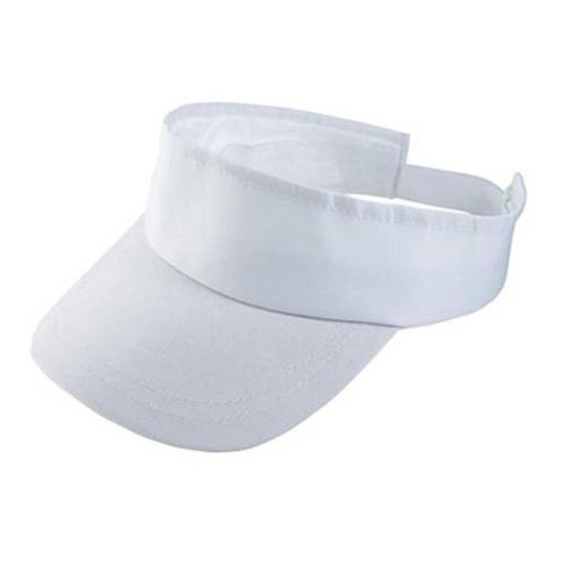 VELBROS - Gorra Visera Running Deporte Cachucha Sol Unisex - Blanco
