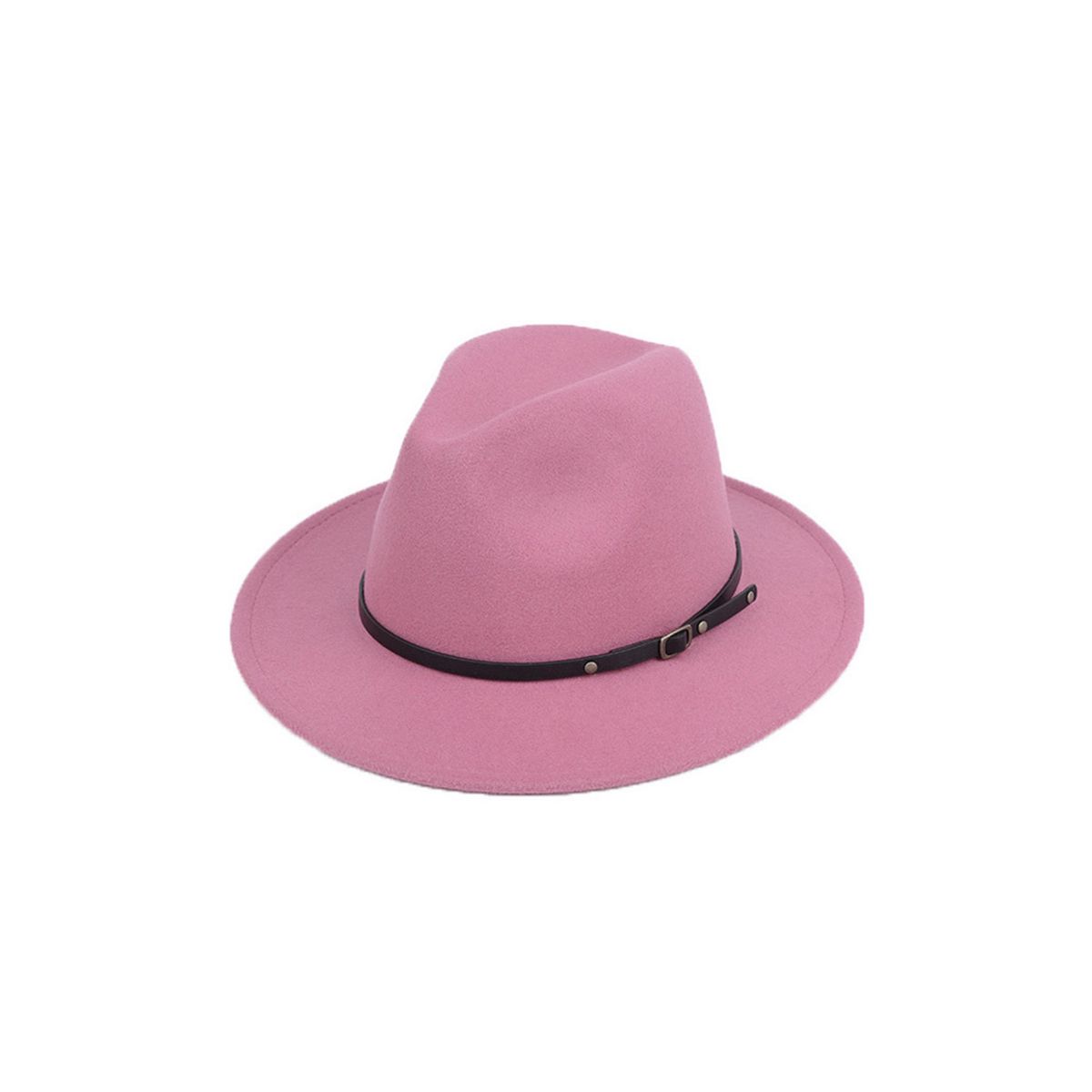 VELBROS - Sombrero Fedora Hombre Mujer Gardel Sol Uv Elegante Fiesta - Rosa
