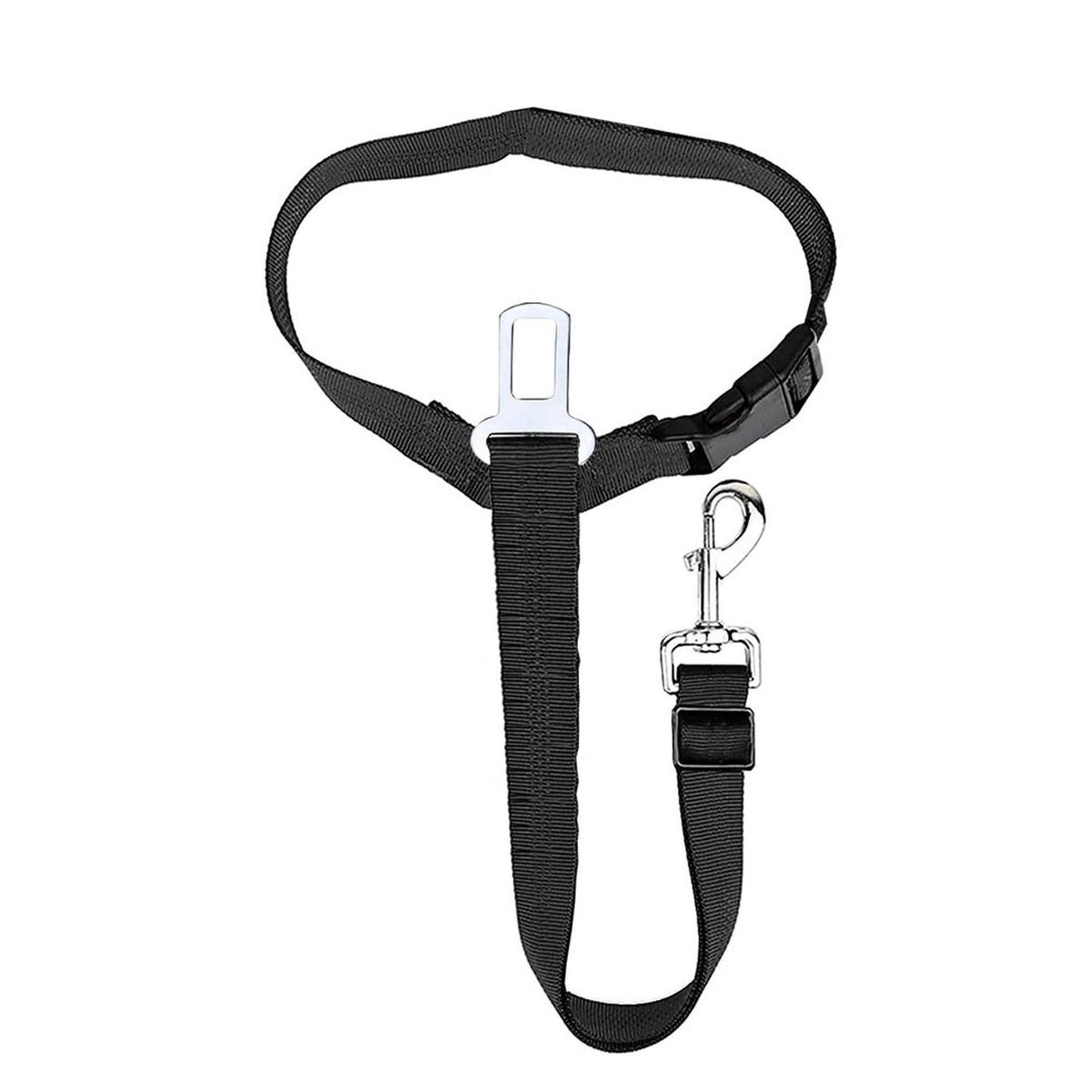 VELBROS - Cinturon Seguridad Perro Mascota Carro Correa Collar Arnes