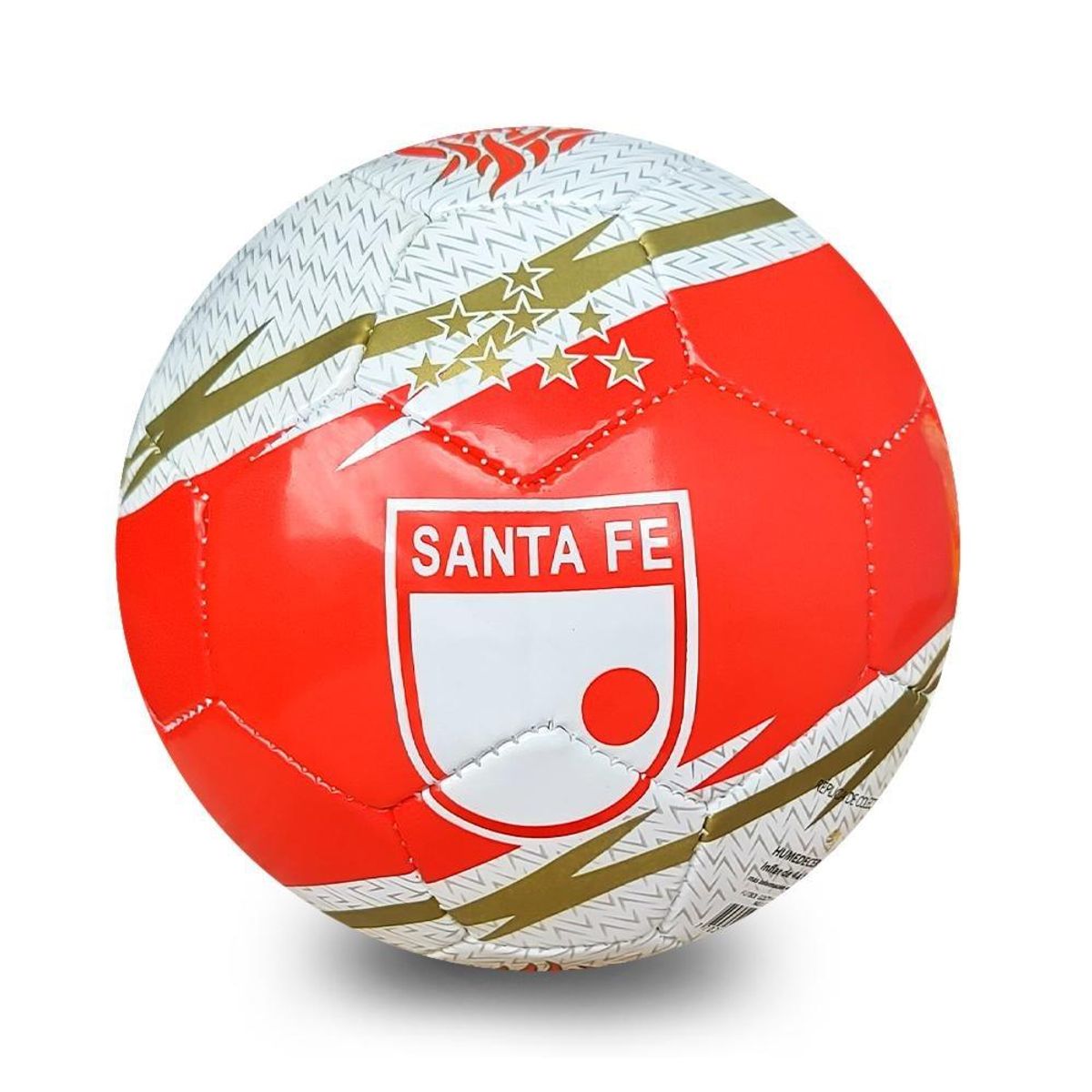 GOLTY - Balon Futbol Golty Coleccion Hincha Santa Fe No 1-Rojo