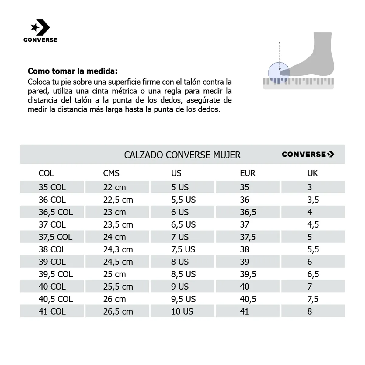 CONVERSE - Tenis converse mujer botas chuck taylor all-sta