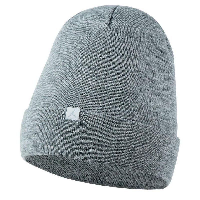 NIKE - Gorro Nike Jordan Jumpman Cuffed-Gris Claro
