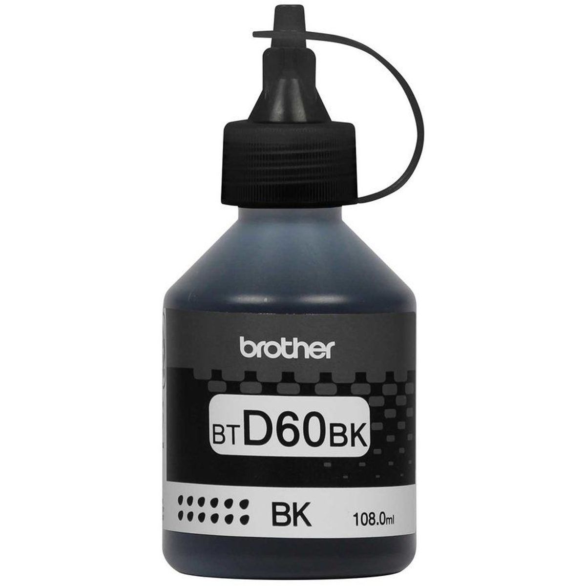 BROTHER - Botella de tinta brother btd60bk negra original